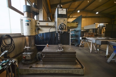 Radialbohrmaschine Z3050x16 im Maschinenpark von duotec Sondermaschinenbau